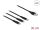 DeLOCK USB Ladekabel 3 in 1 Typ-A zu Lightning / Micro USB / USB Type-C 30 cm schwarz