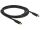 DeLOCK 2m, 2xUSB2.0-C USB Kabel USB 2.0 USB C 0,48 Gbit/s Schwarz