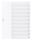 Durable 6821-19 Numerischer Registerindex Transparent