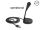 DELOCK USB-Mikrofon mit Standfuß & Touch-Mute-Taste 1.7m
