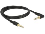 DeLOCK 85566 Audio-Kabel 1 m 3.5mm Schwarz