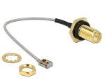 DELOCK Antennenkabel RP-SMA Buchse zum Einbau zu I-PEX