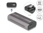 DELOCK USB Type-C 40 Gbps Gehäuse für 1 x M.2...