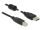 DeLOCK 1m, USB 2.0-A/USB 2.0-B USB Kabel USB A USB B 0,48 Gbit/s Schwarz