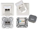 EFB Elektronik ET-25211.1V1 Steckdose 2 x RJ-45 Weiß