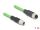 DeLOCK M12 Kabel X-kodiert 8 Pin Stecker zu Buchse PUR (TPU) 1 m
