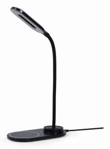 Gembird TA-WPC10-LED-01-MX Tischleuchte Schwarz, Weiß