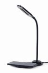 Gembird TA-WPC10-LED-01-MX Tischleuchte Schwarz, Weiß