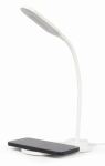 Gembird TA-WPC10-LED-01-MX Tischleuchte Schwarz, Weiß