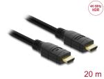 DELOCK Aktives HDMI Kabel 4K 60 Hz 20 m