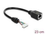DeLOCK Kabel RJ45 Buchse zu Pfostenbuchse 2,00 mm 8 Pin...