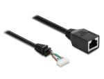 DeLOCK Kabel RJ45 Buchse zu Pfostenbuchse 2,00 mm 8 Pin...