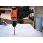 Black & Decker BCD382D1XK-QW Bohrmaschine Orange