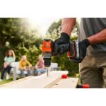Black & Decker BCD382D1XK-QW Bohrmaschine Orange
