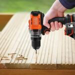 Black & Decker BCD382D1XK-QW Bohrmaschine Orange