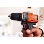 Black & Decker BCD382D1XK-QW Bohrmaschine Orange
