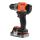 Black & Decker BCD382D1XK-QW Bohrmaschine Orange