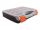 DeLOCK Sortimentsbox mit 17 Fächern 320 x 255 x 60 mm orange / schwarz