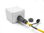 DeLOCK LWL Kabel LC Duplex zu LC Duplex mit Verschlusskappe Singlemode IP68 staub- und wasserdicht 1 m