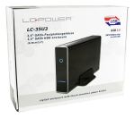 LC-Power LC-35U3 Speicherlaufwerksgehäuse Schwarz 3.5"