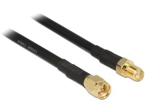 DELOCK HF Kabel SMA -> SMA St/Bu 15.00m low loss