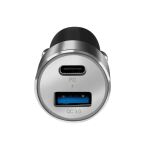 LogiLink PA0252 Ladegerät für Mobilgeräte Universal Grau Zigarettenanzünder Schnellladung Auto