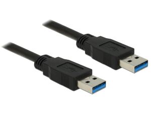 USB Kabel Delock USB3.0 A -> A St/St 3.00m schwarz