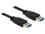 USB Kabel Delock USB3.0 A -> A St/St 3.00m schwarz