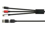 Python PY-USB001S USB Kabel 1,2 m USB A/USB C USB...