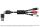 Python PY-USB001S USB Kabel 1,2 m USB A/USB C USB C/Micro-USB B/Lightning Schwarz