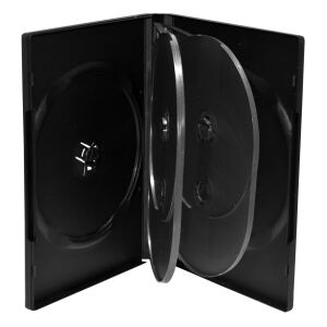 MediaRange BOX16 CD-Hülle DVD-Hülle 6 Disks Schwarz