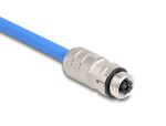 DELOCK M12 Bu 8 Pin X-kodiert feldkonfektionierbar Cat.6A