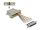 DeLOCK D-Sub 25 Pin Buchse zu RJ45 Buchse Montagesatz grau