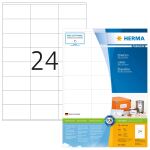 HERMA Etiketten Premium A4 70x36 mm weiß Papier matt 4800 St.