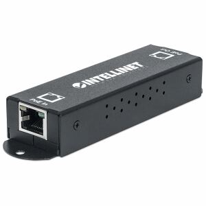 Intellinet Gigabit High-Power PoE+ Extender, IEEE 802.3at/af Power over Ethernet (PoE+/PoE), Metall