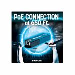 Intellinet Gigabit High-Power PoE+ Extender, IEEE 802.3at/af Power over Ethernet (PoE+/PoE), Metall