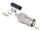 DeLOCK BNC Buchse zum Crimpen RG-174 / RG-316 mit passendem Schrumpfschlauch