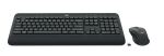 Logitech MK545 ADVANCED Wireless Keyboard and Mouse Combo Tastatur Maus enthalten Universal USB QWERTZ Deutsch Schwarz
