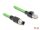 DELOCK M12 Kabel A-kodiert 8 Pin St. zu RJ45 St. PUR(TPU) 5m