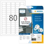 HERMA Preisetiketten A4 35.6x16.9 mm weiß Movables/ablösbar Papier matt 2000 St