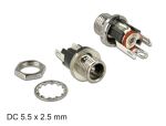 DeLOCK 89911 Drahtverbinder DC Schwarz, Nickel