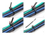 DELOCK KBI selbstschneidend L280 x B 4,8 mm 50 Stück schwaz