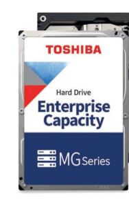 Toshiba MG Series Interne Festplatte 22 TB 7200 RPM 512 MB 3.5" SATA