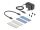 DeLOCK Externes USB 20 Gbps Gehäuse für 2 x M.2 NVMe PCIe SSD mit USB Type-C Buchse und Klon Funktion