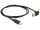 DELOCK Easy-USB-Kab.2.0 A(gewink. ob/un) St -> B-St 1.0m sw