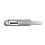 SanDisk Ultra Dual Drive Luxe USB-Stick 64 GB USB Type-A / USB Type-C 3.2 Gen 1 (3.1 Gen 1) Edelstahl