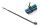 DeLOCK Kabelbinder selbstschneidend L 200 x B 4,8 mm 50 Stück schwarz