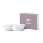 FIFTYEIGHT Schälchen-Set 200ml - Lachend Zwinkernd weiß