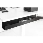 LogiLink KAB0070 Kabel-Organizer Tisch/Bank Kabelrinne Schwarz 1 Stück(e)