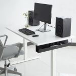 LogiLink KAB0070 Kabel-Organizer Tisch/Bank Kabelrinne Schwarz 1 Stück(e)